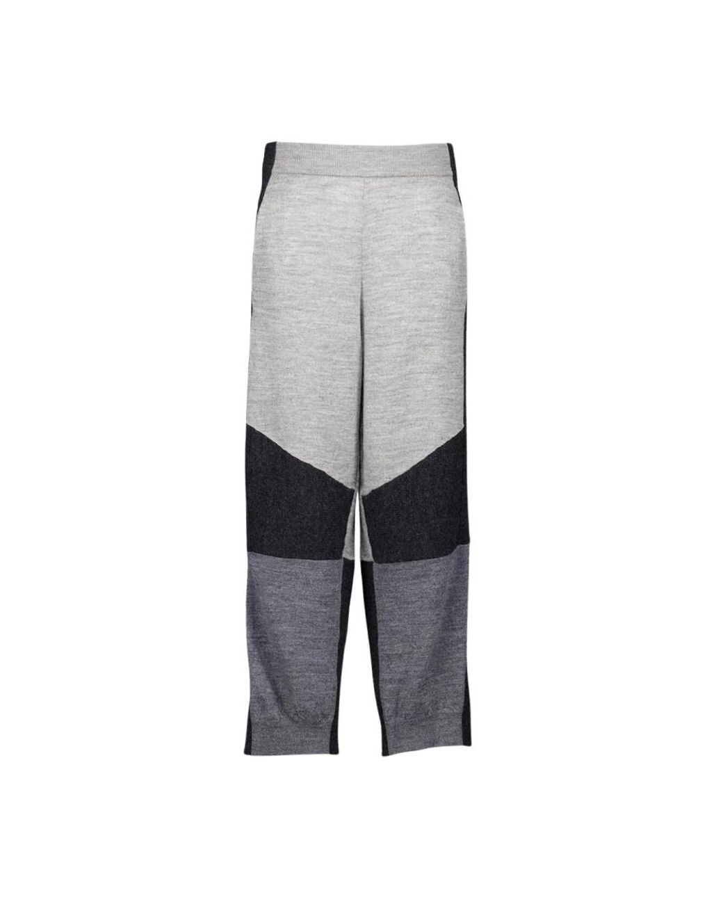 Stella McCartney Gray Straight Trousers