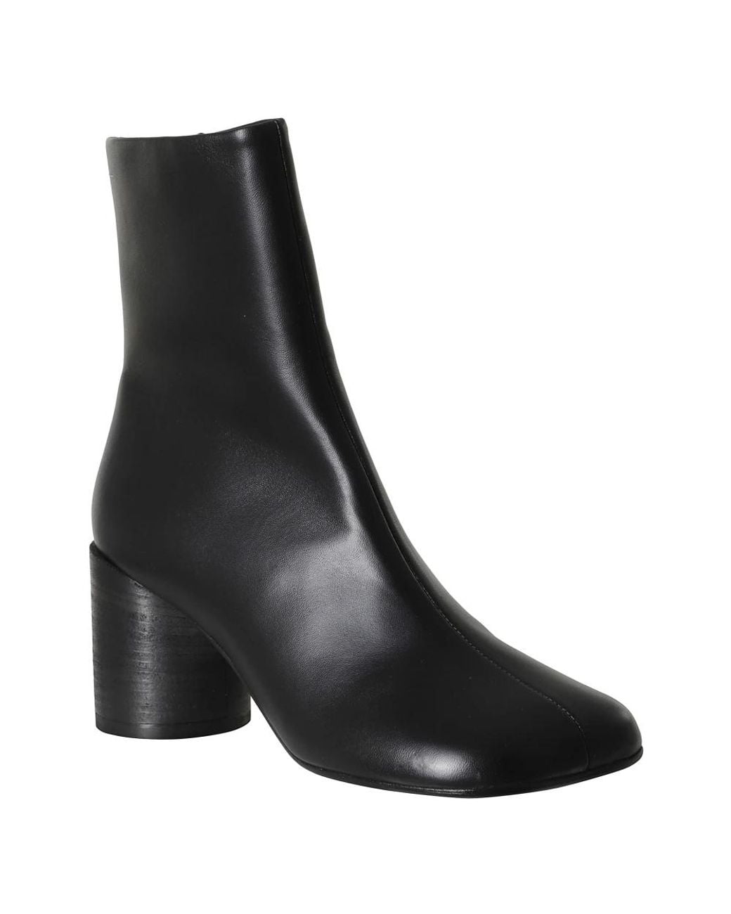 MM6 by Maison Margiela Black Heeled Boots