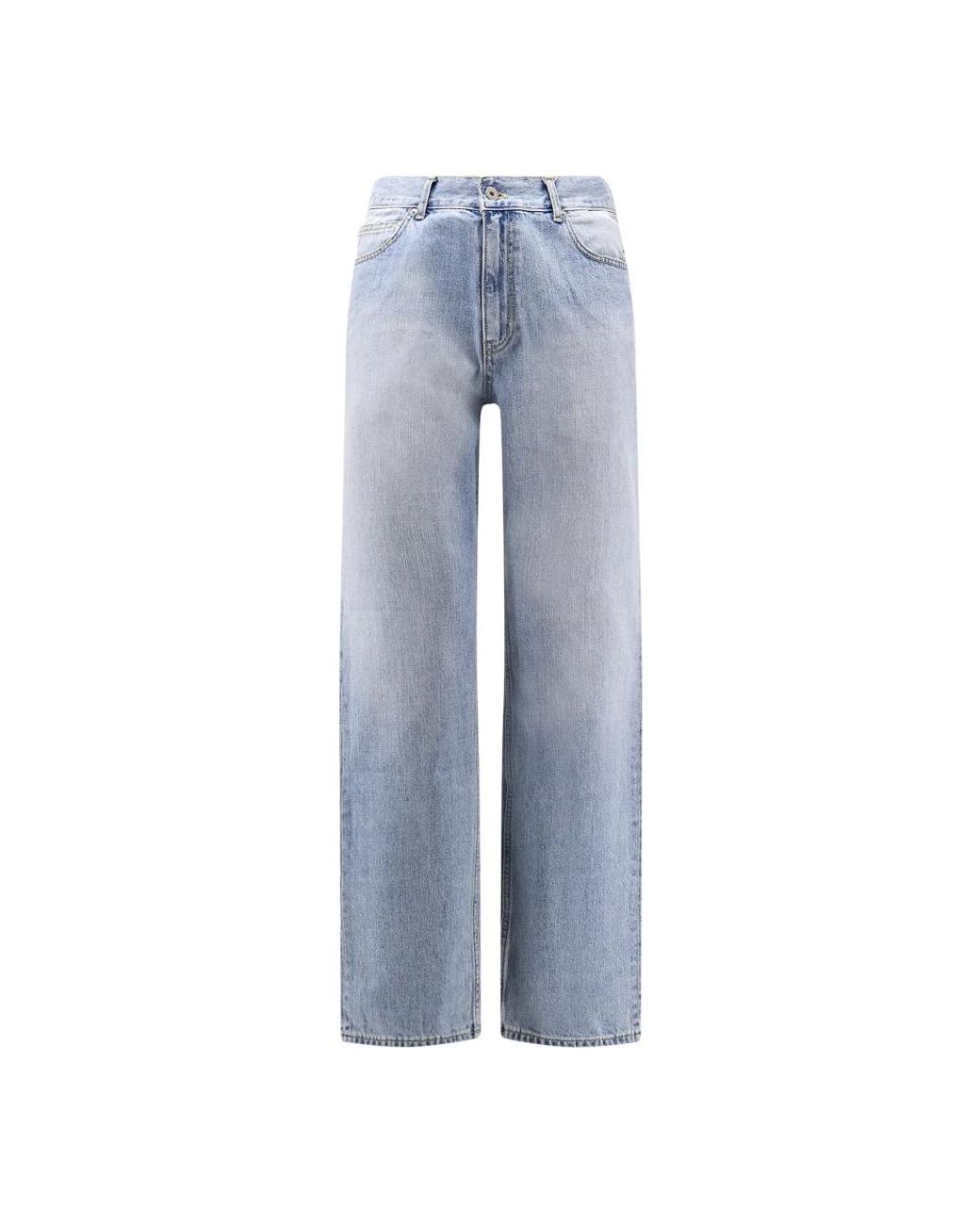 TONYWACK Blue Straight Fit Jeans for men