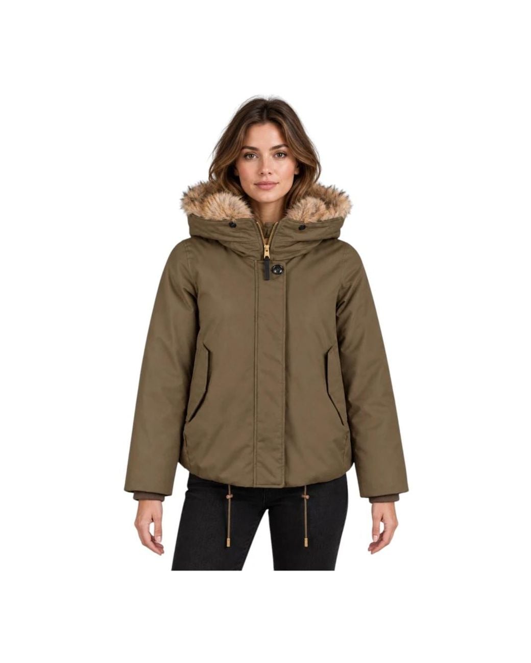Down Jackets Woolrich en coloris Green