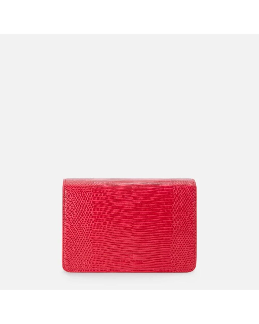 Elisabetta Franchi Red Clutches