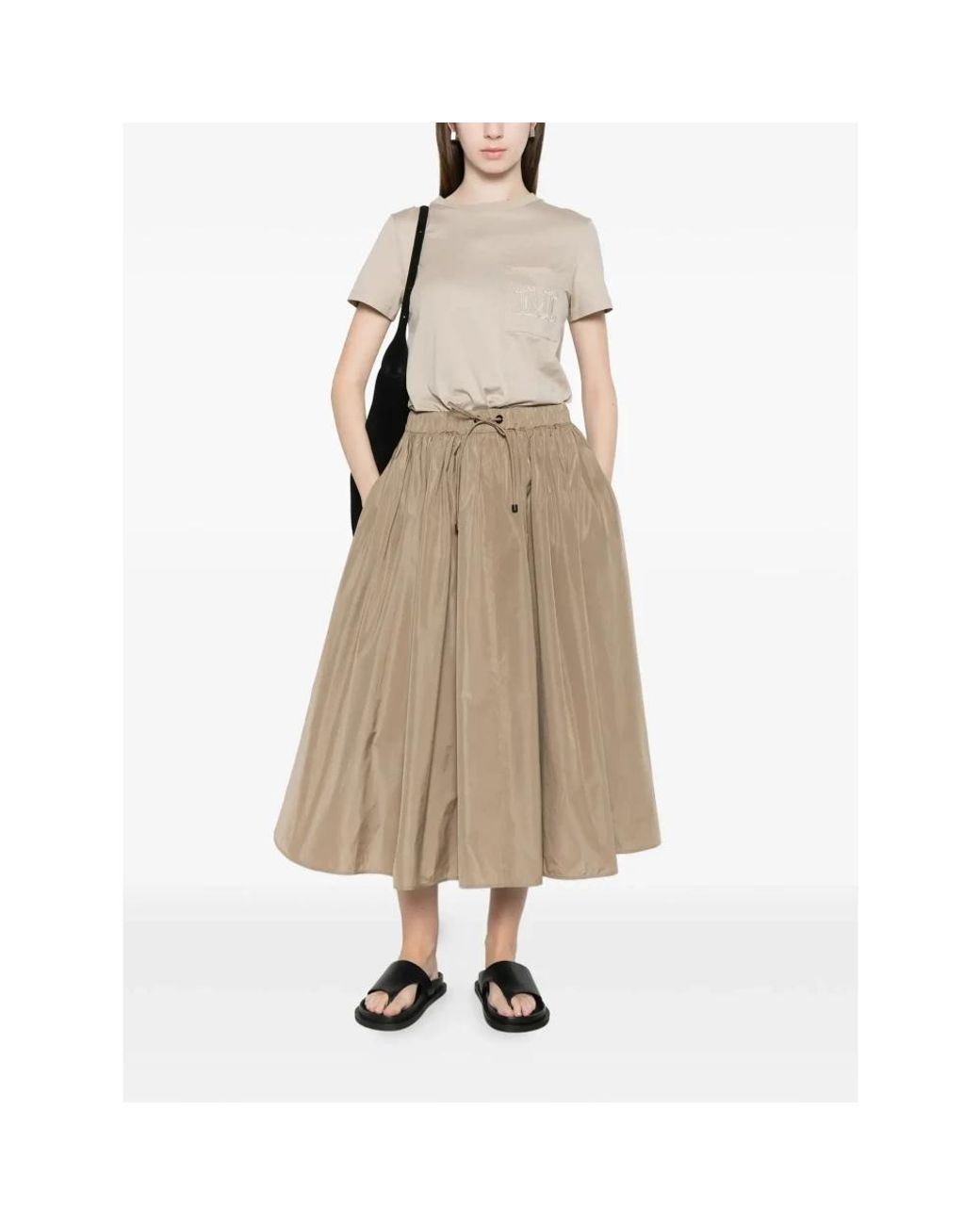 Max Mara Natural Midi Skirts