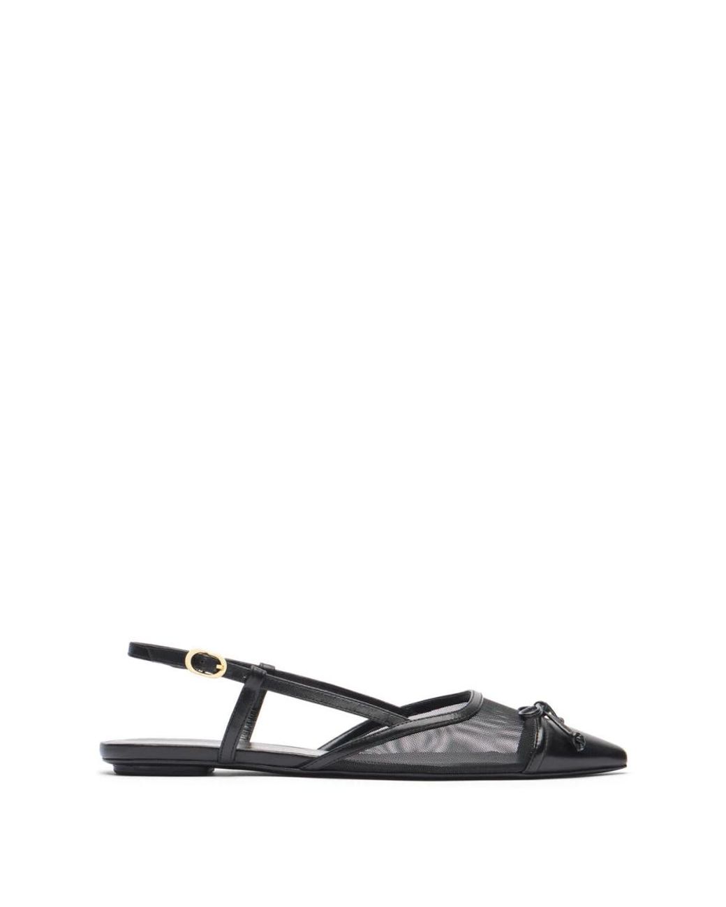 Stuart Weitzman Black Ballerina Shoes