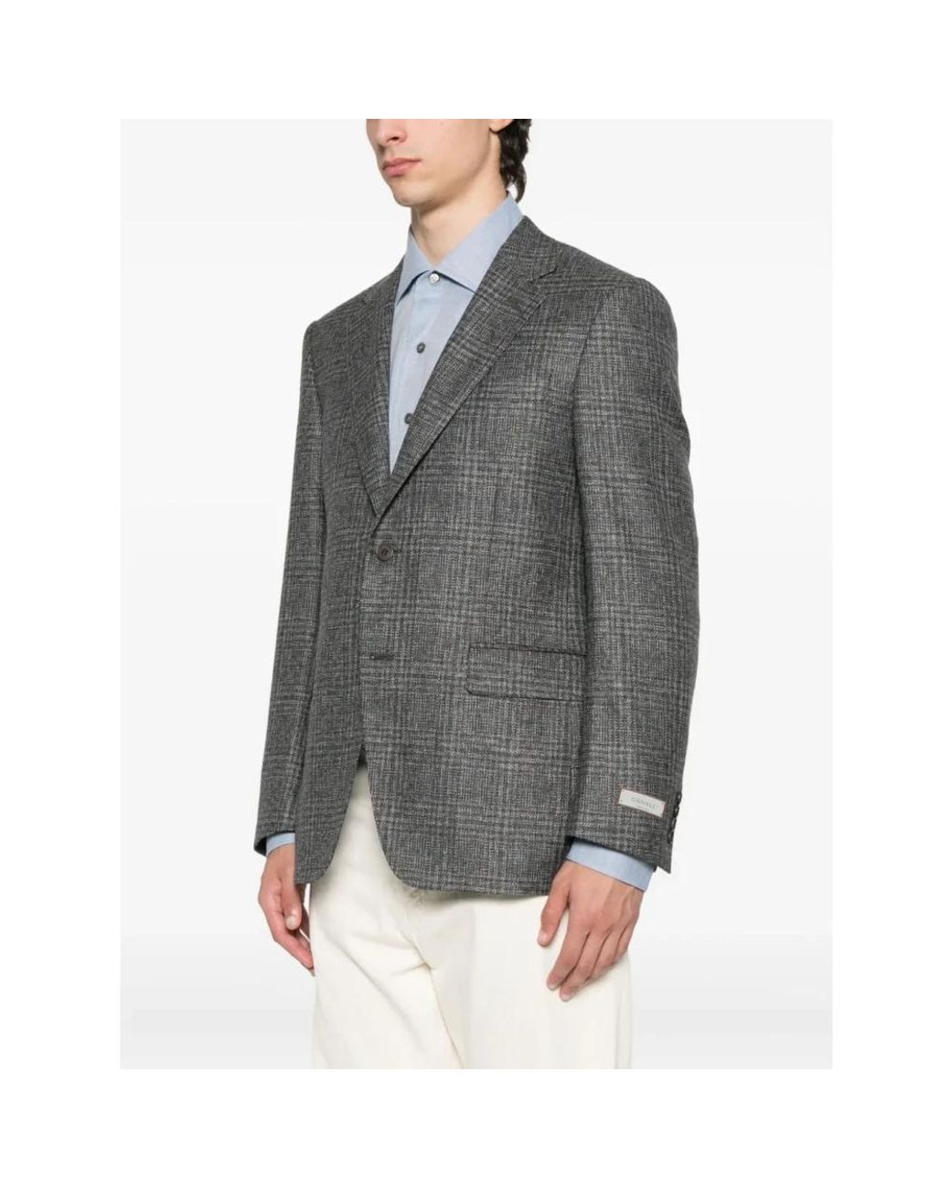 Blazers Canali de hombre de color Gray