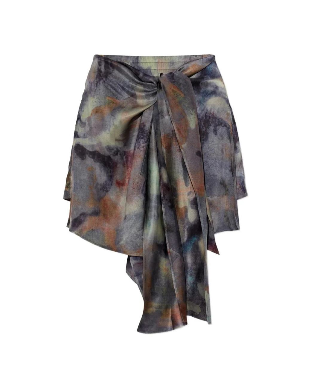 DIESEL Gray Short Skirts