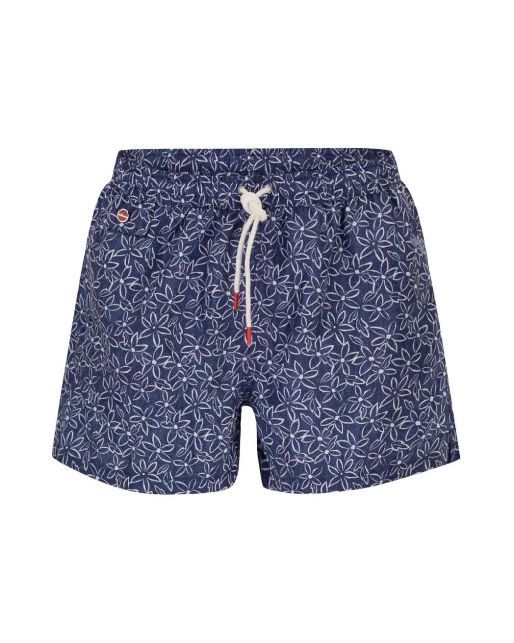 Kiton Badmode ,Blauw ,Polyester Zwembroek in het Blue voor heren