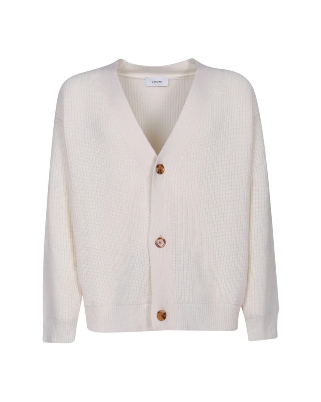 Lardini Cardigans in het Gray voor heren
