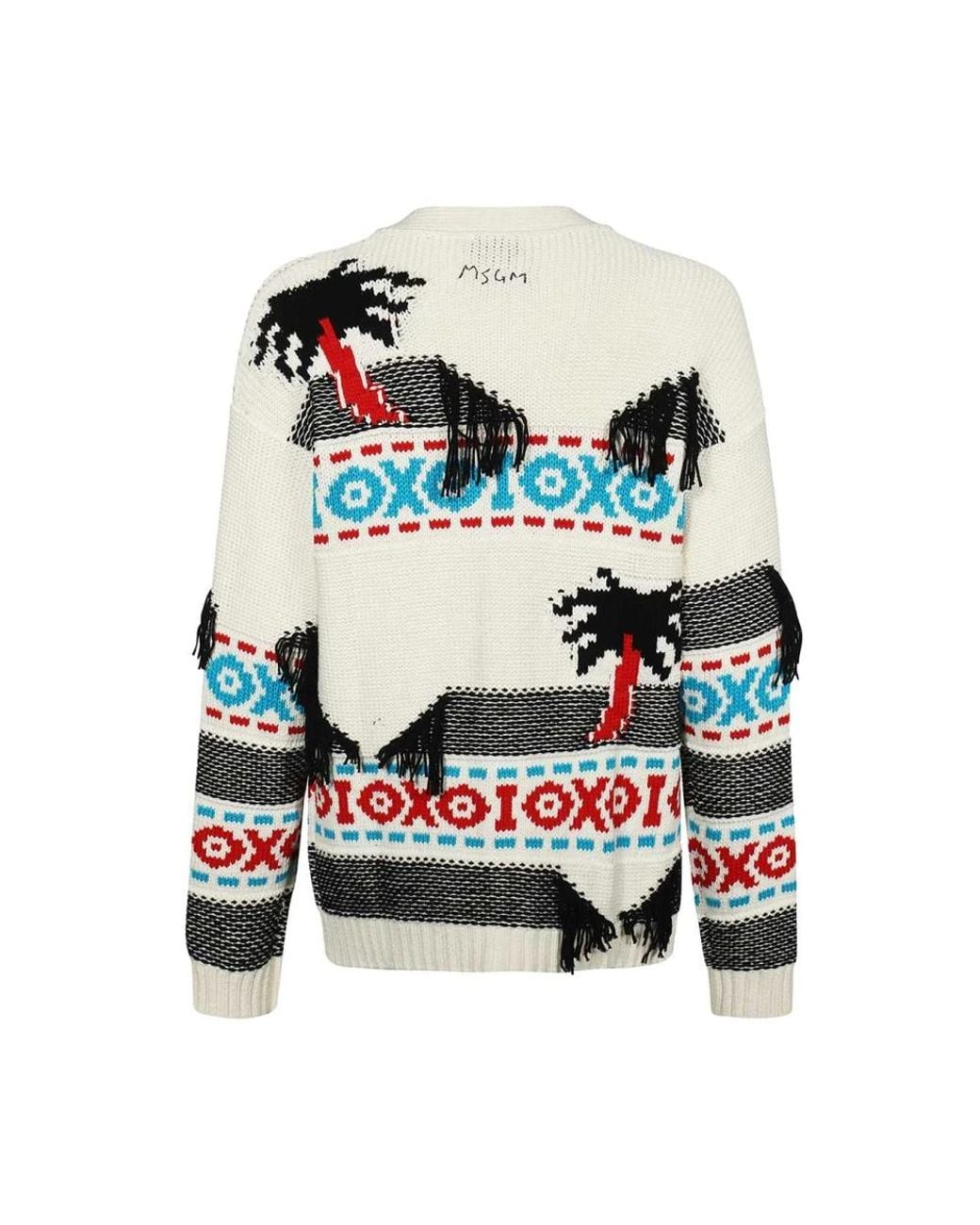 Cardigans MSGM de hombre de color Multicolor