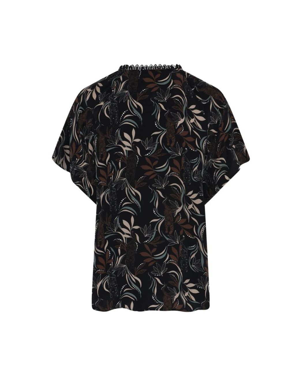 Blouses Bruuns Bazaar de color Black