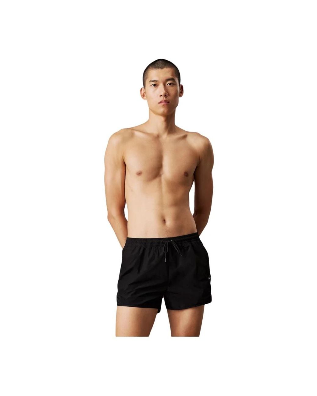 Calvin Klein Essentials Zwemshorts in het Black voor heren
