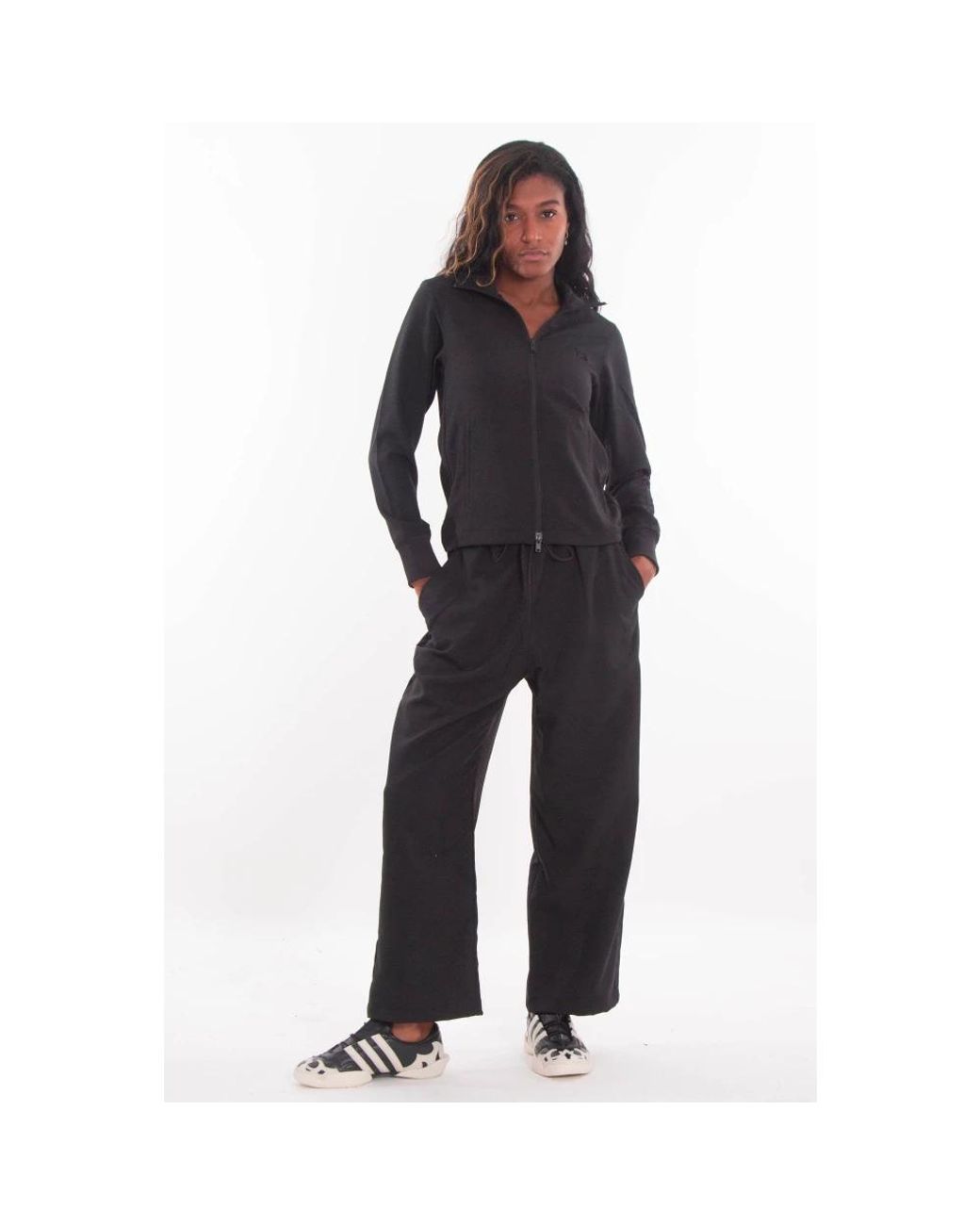 Y-3 Black Straight Trousers