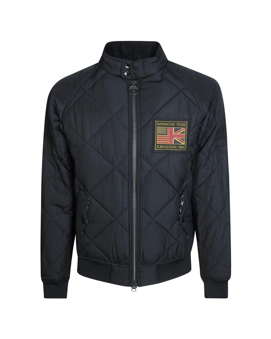 Barbour Down Jassen in het Blue voor heren