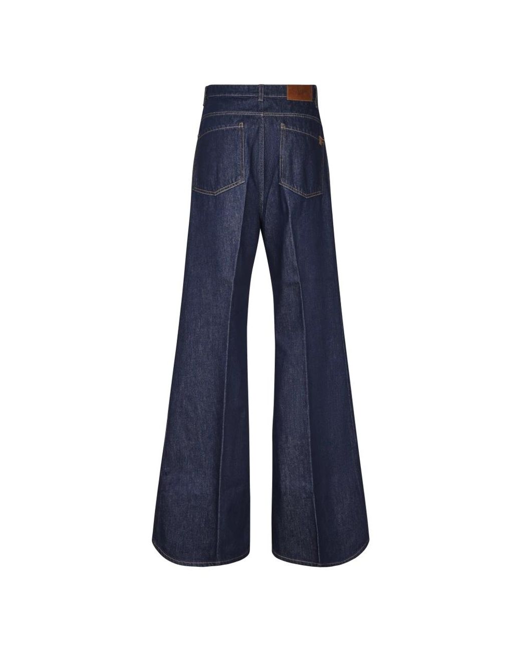 Max Mara Blue Wide Jeans