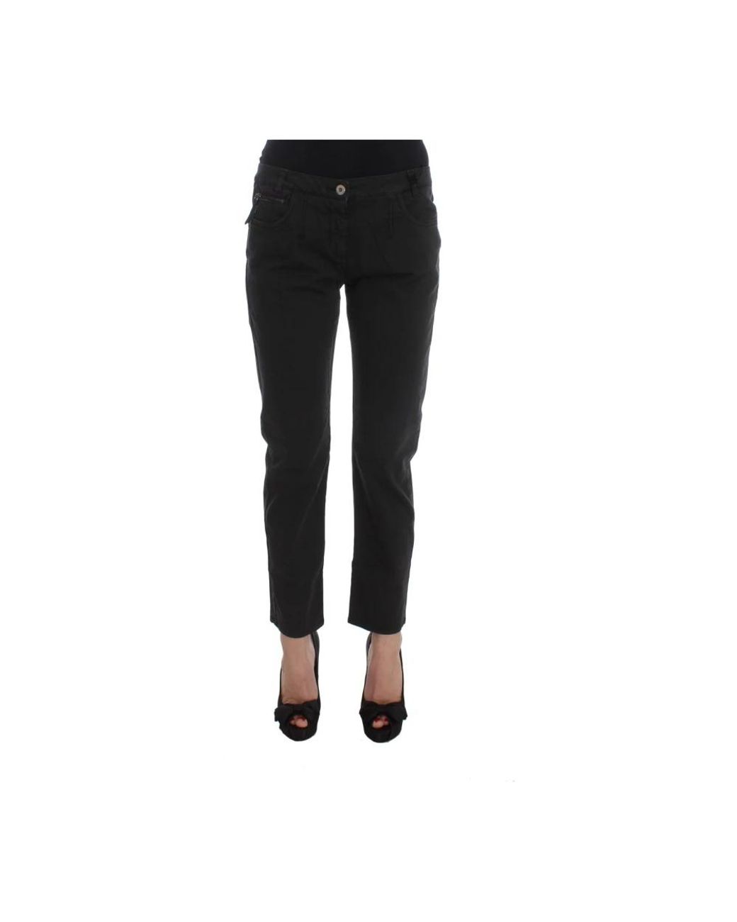 CoSTUME NATIONAL Black Slim Fit Jeans