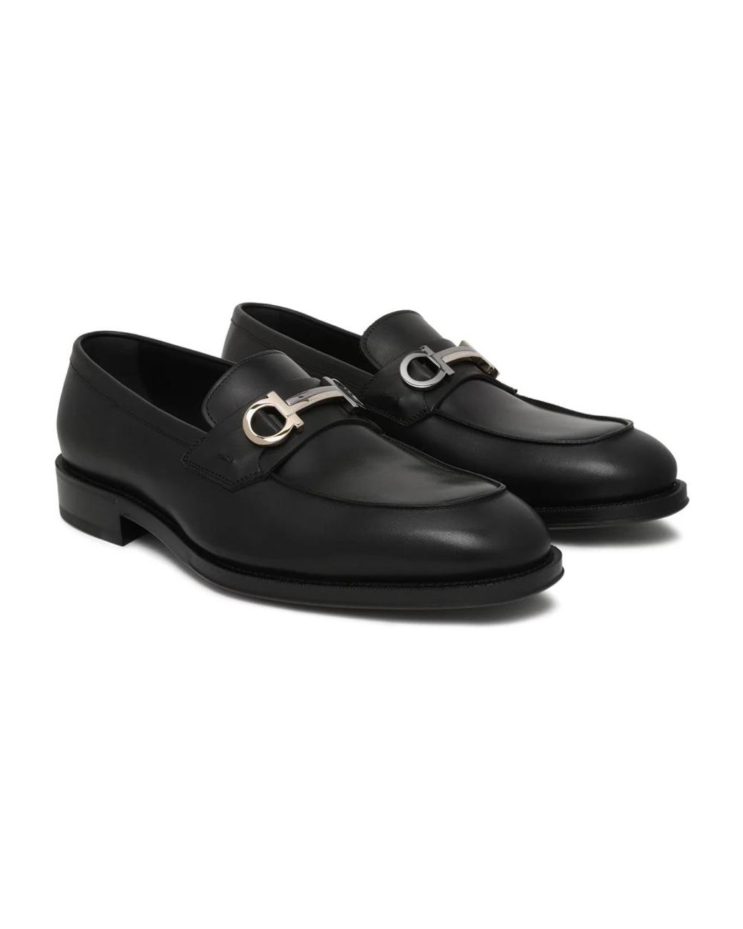 Ferragamo Black Loafers for men