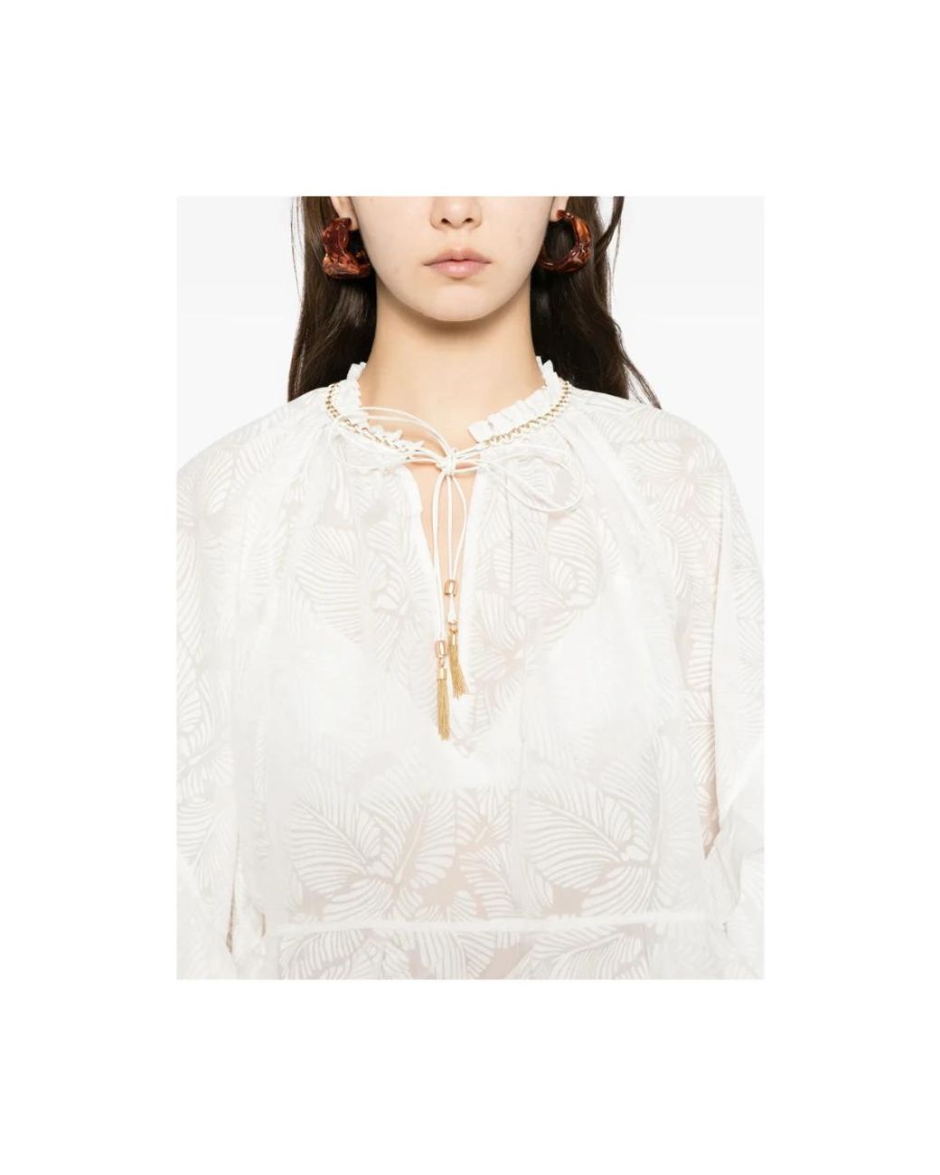 Zimmermann White Blouses