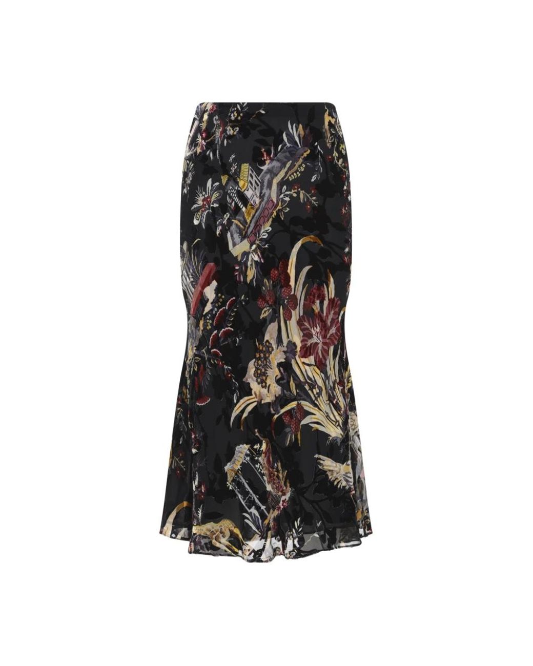 Etro Black Midi Skirts