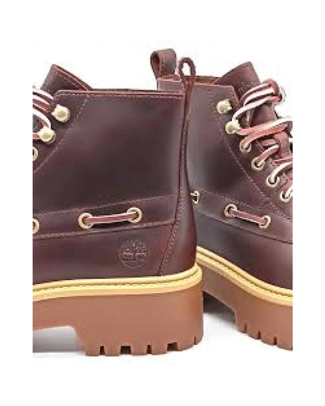 Timberland Purple Lace-Up Boots