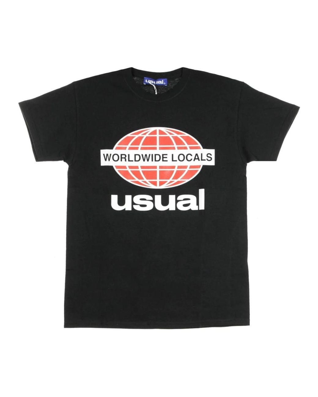 USUAL Black T-Shirts for men