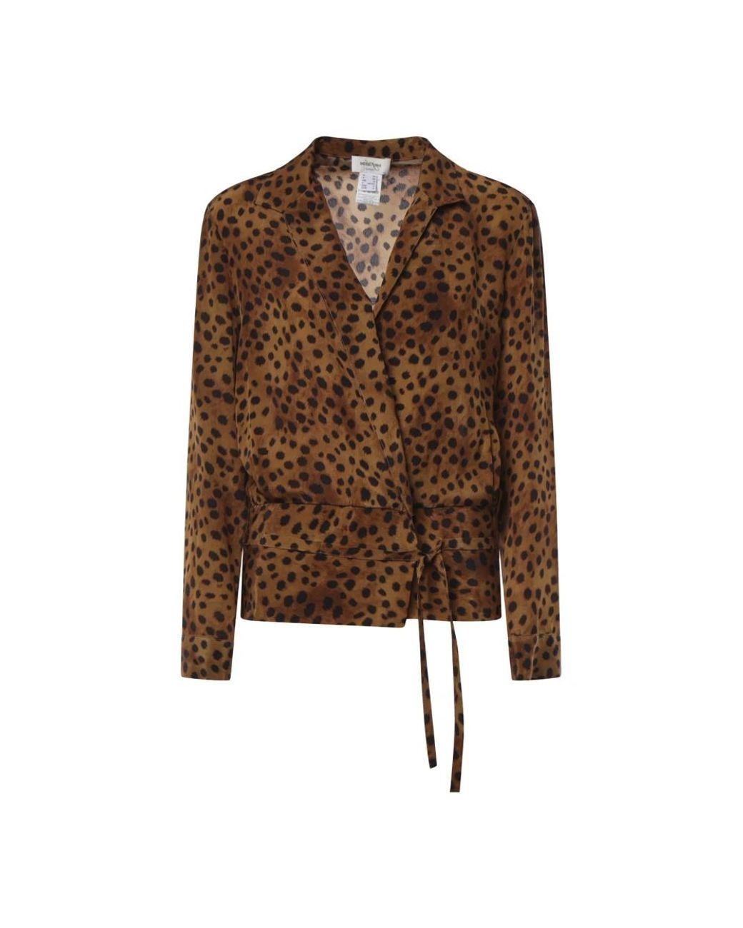 Ottod'Ame Overhemden ,Bruin ,Viscose Blouse in het Brown
