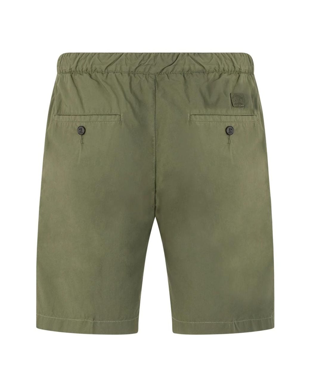 Paul & Shark Green Casual Shorts for men