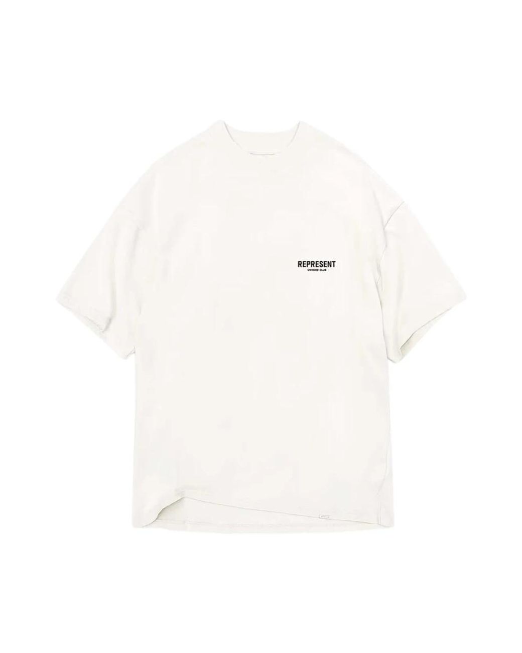 Represent Tops ,Wit ,Katoen Owners Club T-Shirt in het White voor heren
