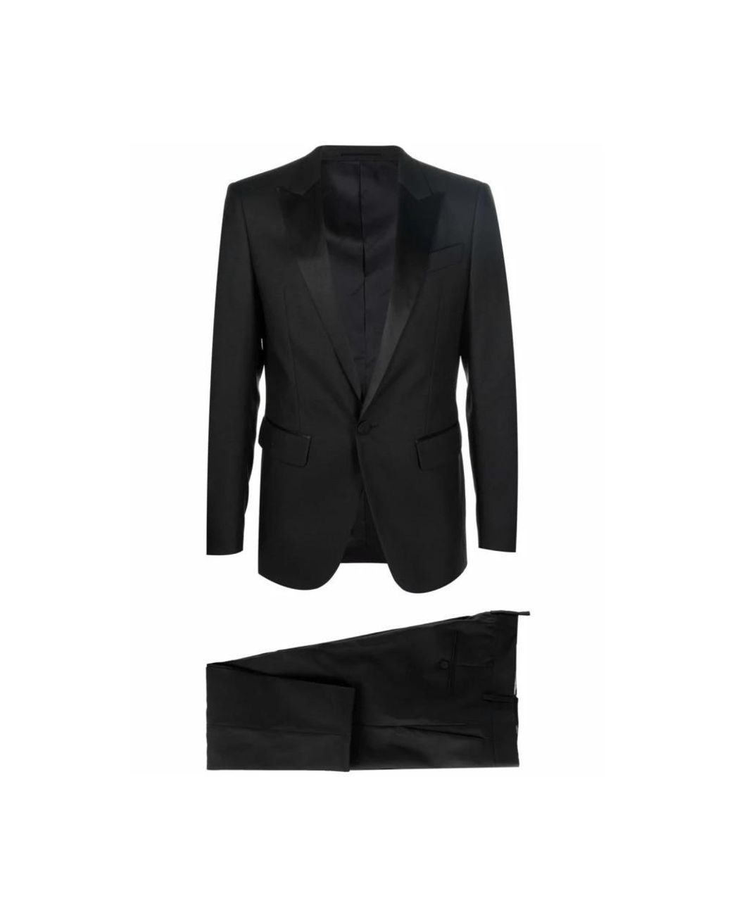 DSquared² Black Single Breasted Suits for men