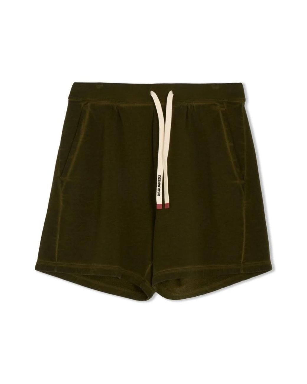 DSquared² Green Short Shorts for men