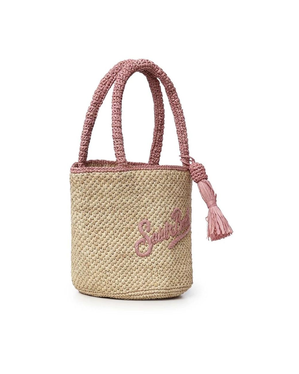 Mc2 Saint Barth Pink Shopping Bags