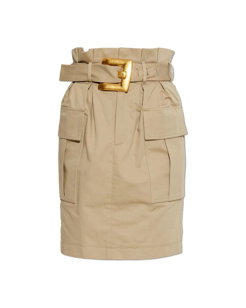 Balmain Natural Short Skirts