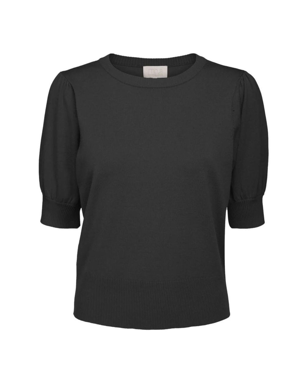 Minus Tops ,Zwart ,Zwart Stijlvol Model in het Black