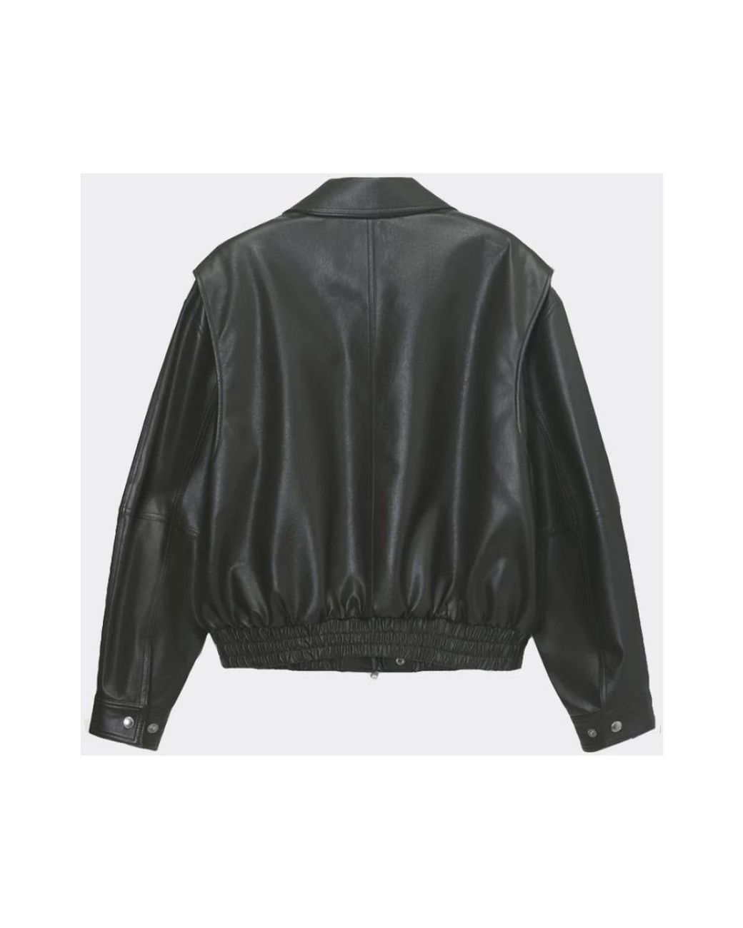 DUNST Gray Leather Jackets