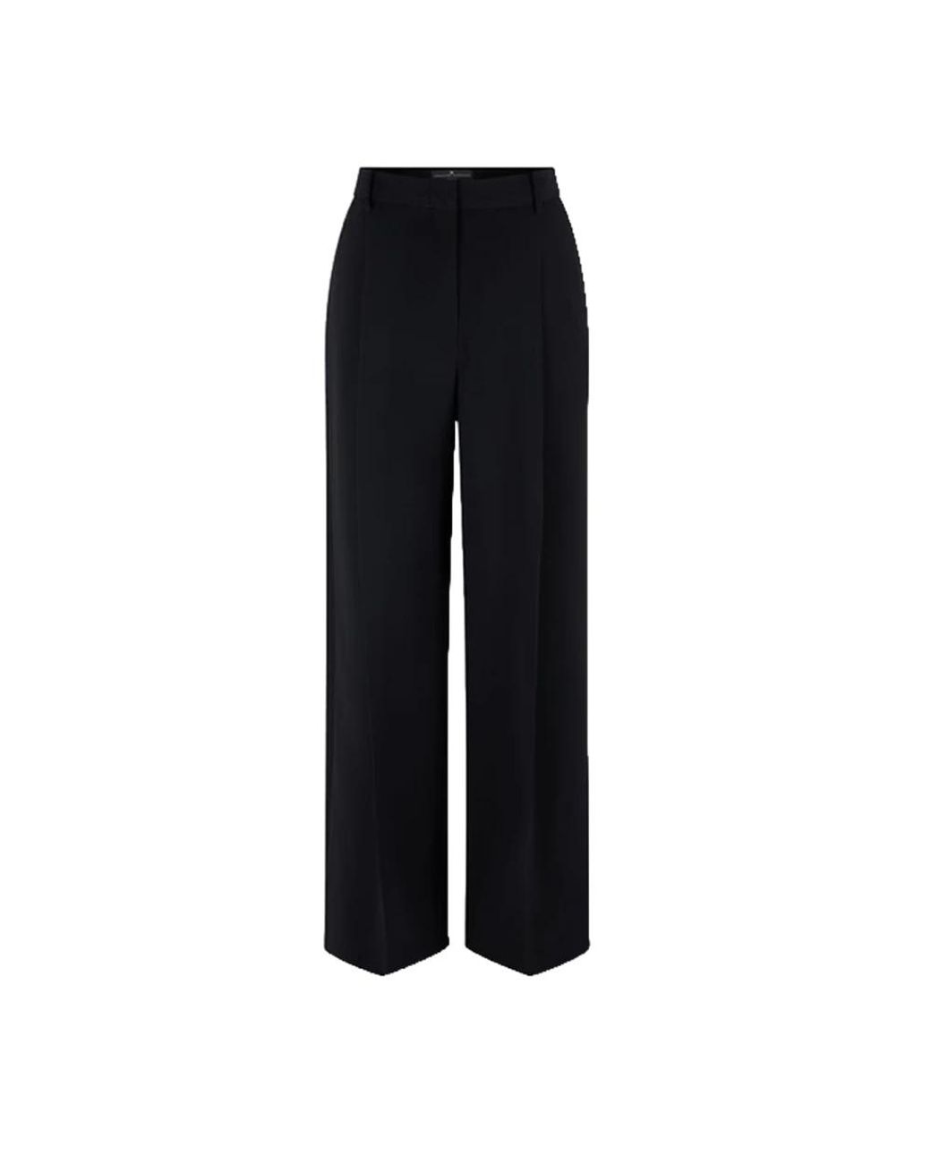 Ermanno Scervino Black Wide Trousers
