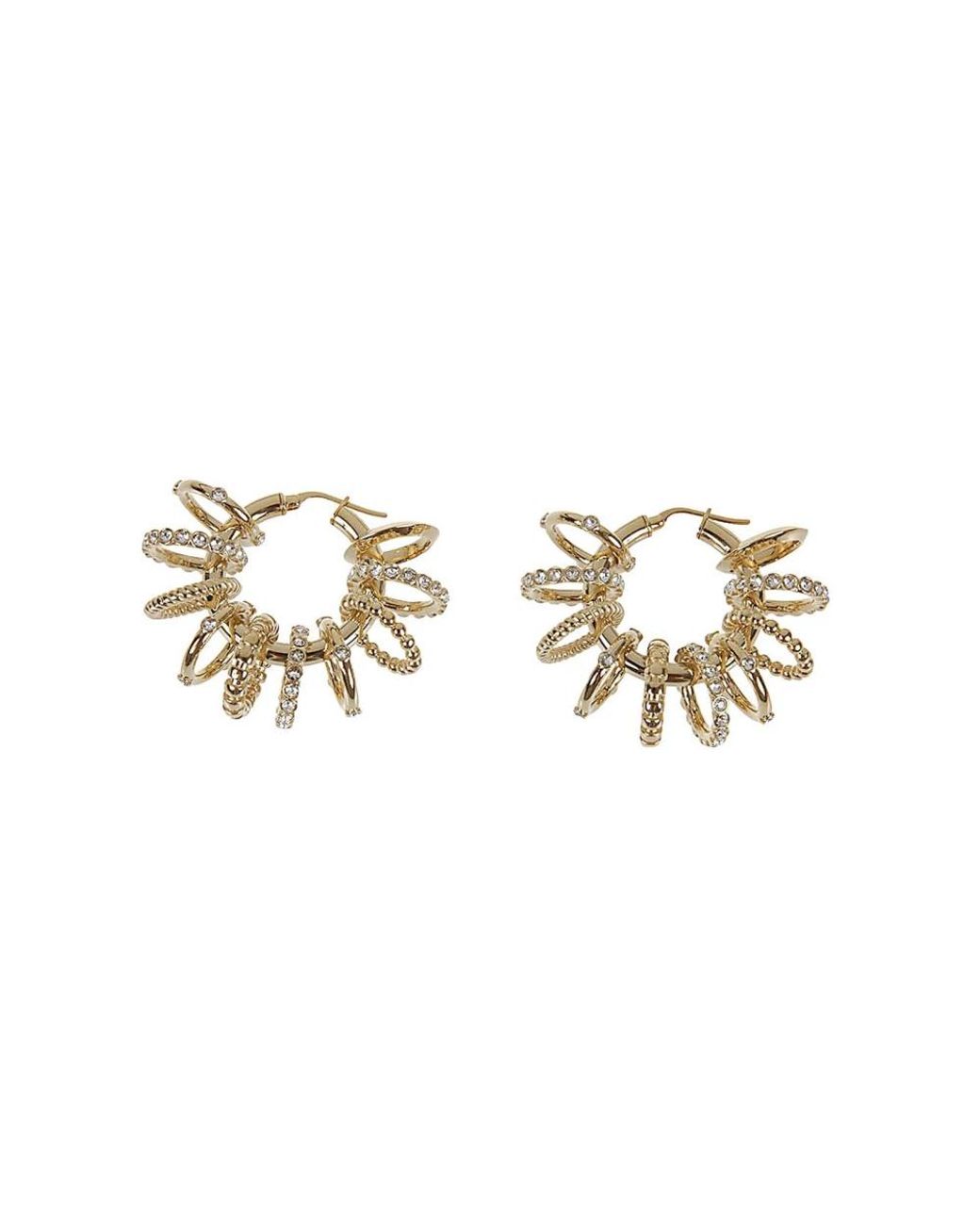 AMINA MUADDI Metallic Earrings