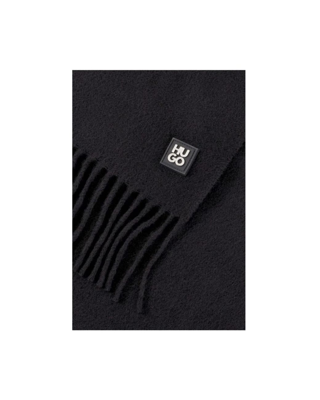 Winter Scarves HUGO de color Black