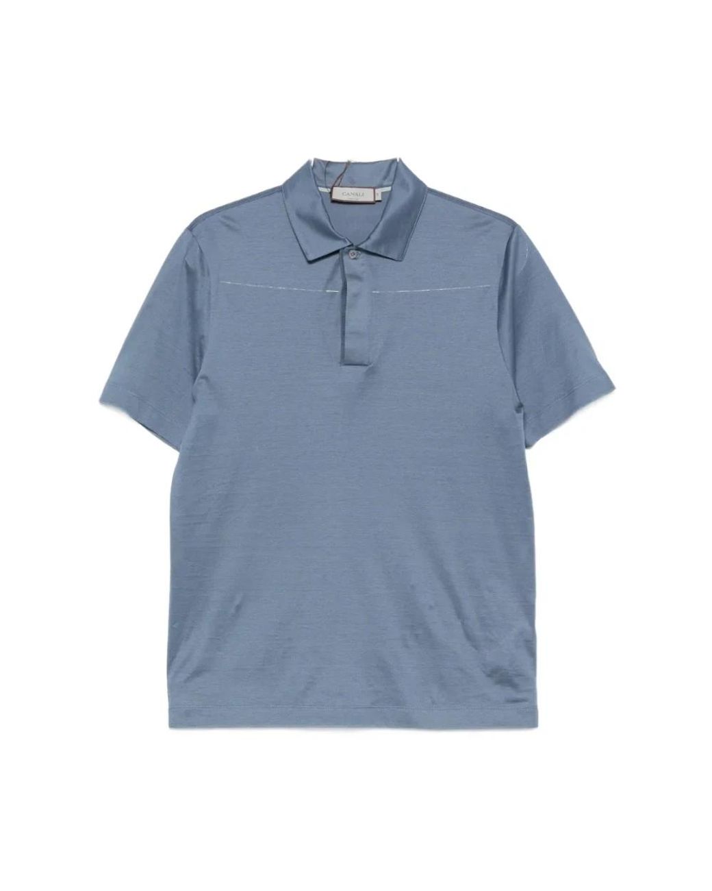 Canali Blue Polo Shirts for men