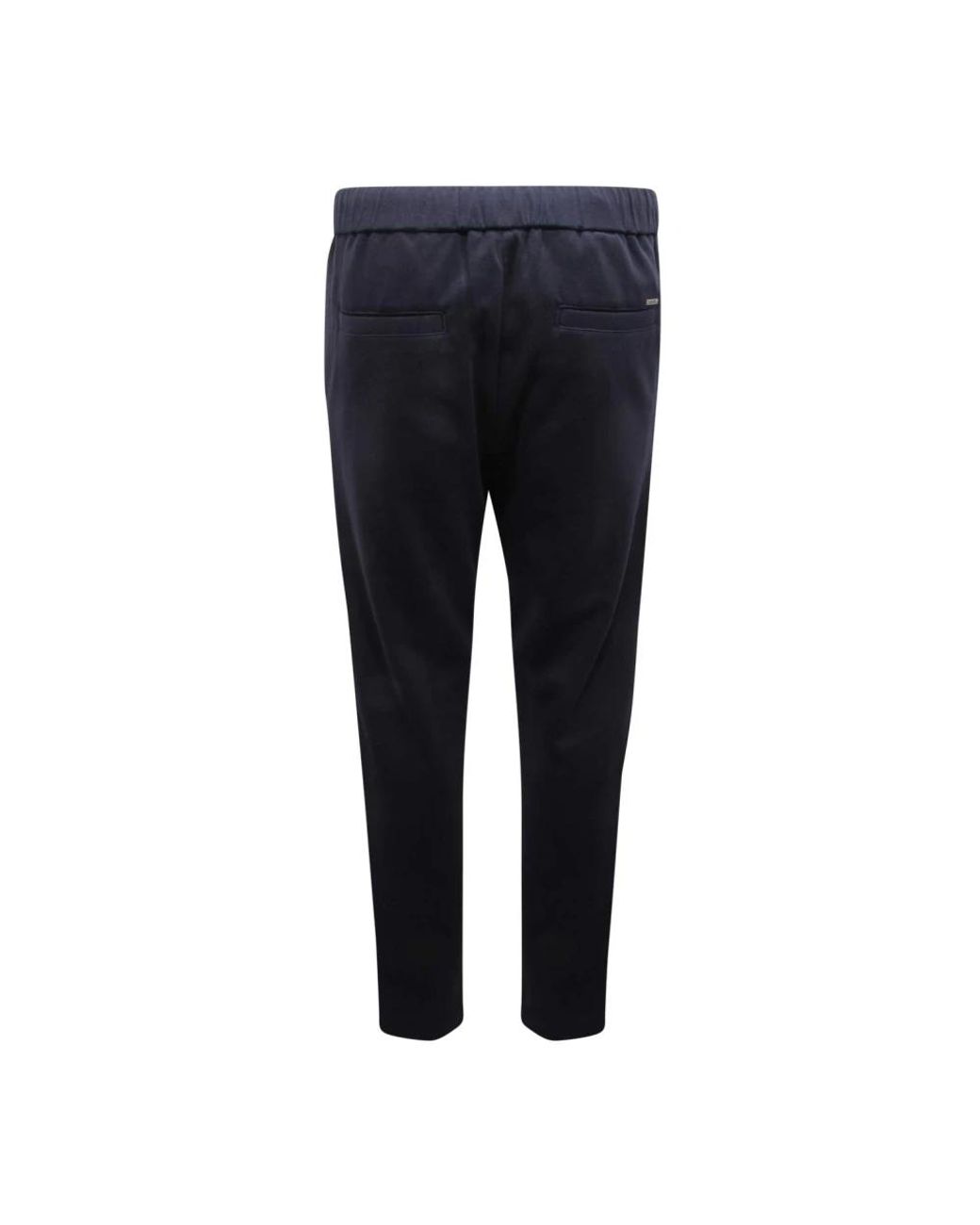 Peserico Blue Slim-Fit Trousers for men