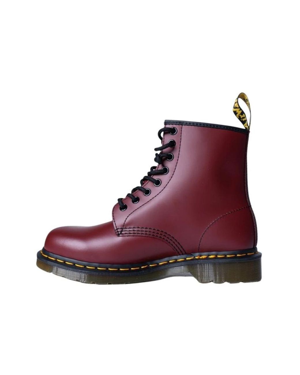 Dr. Martens Red Lace-Up Boots