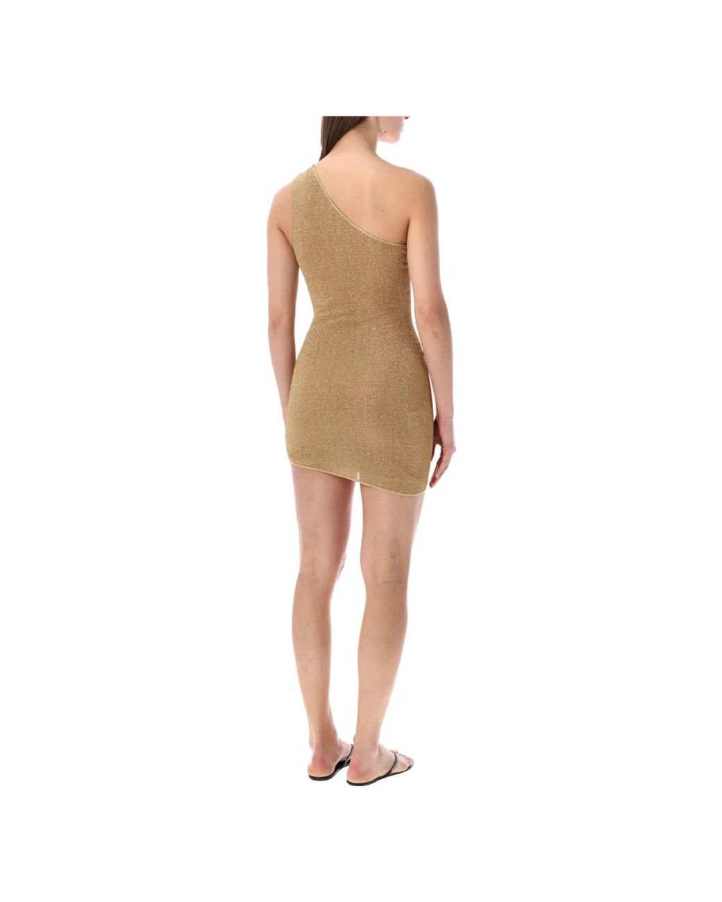 Oseree Natural Short Dresses