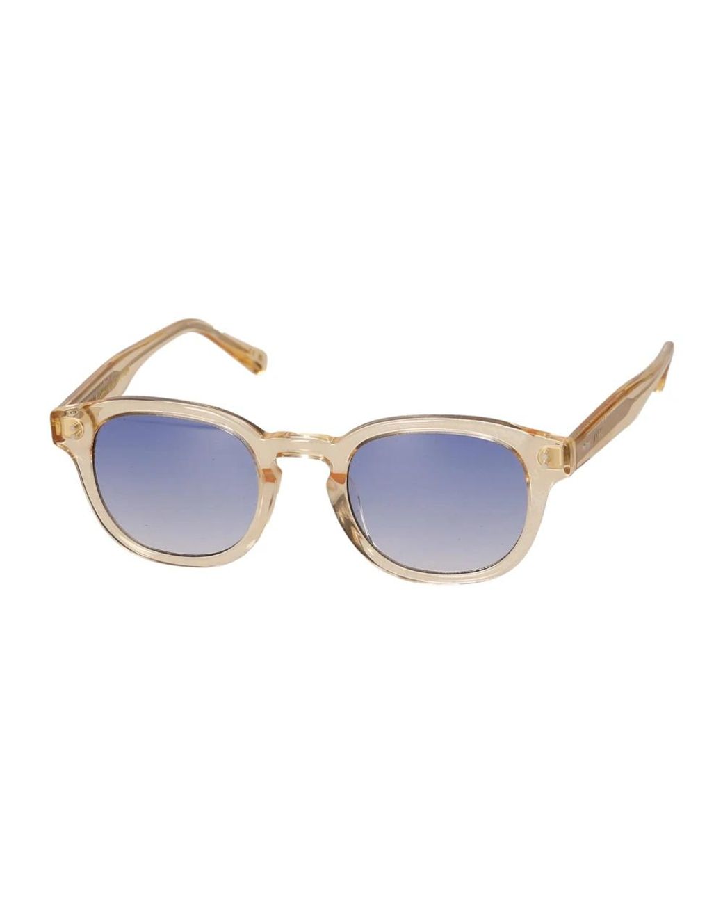 Messyweekend Accessoires ,Bruin ,Modern Vintage Zonnebril in het Blue