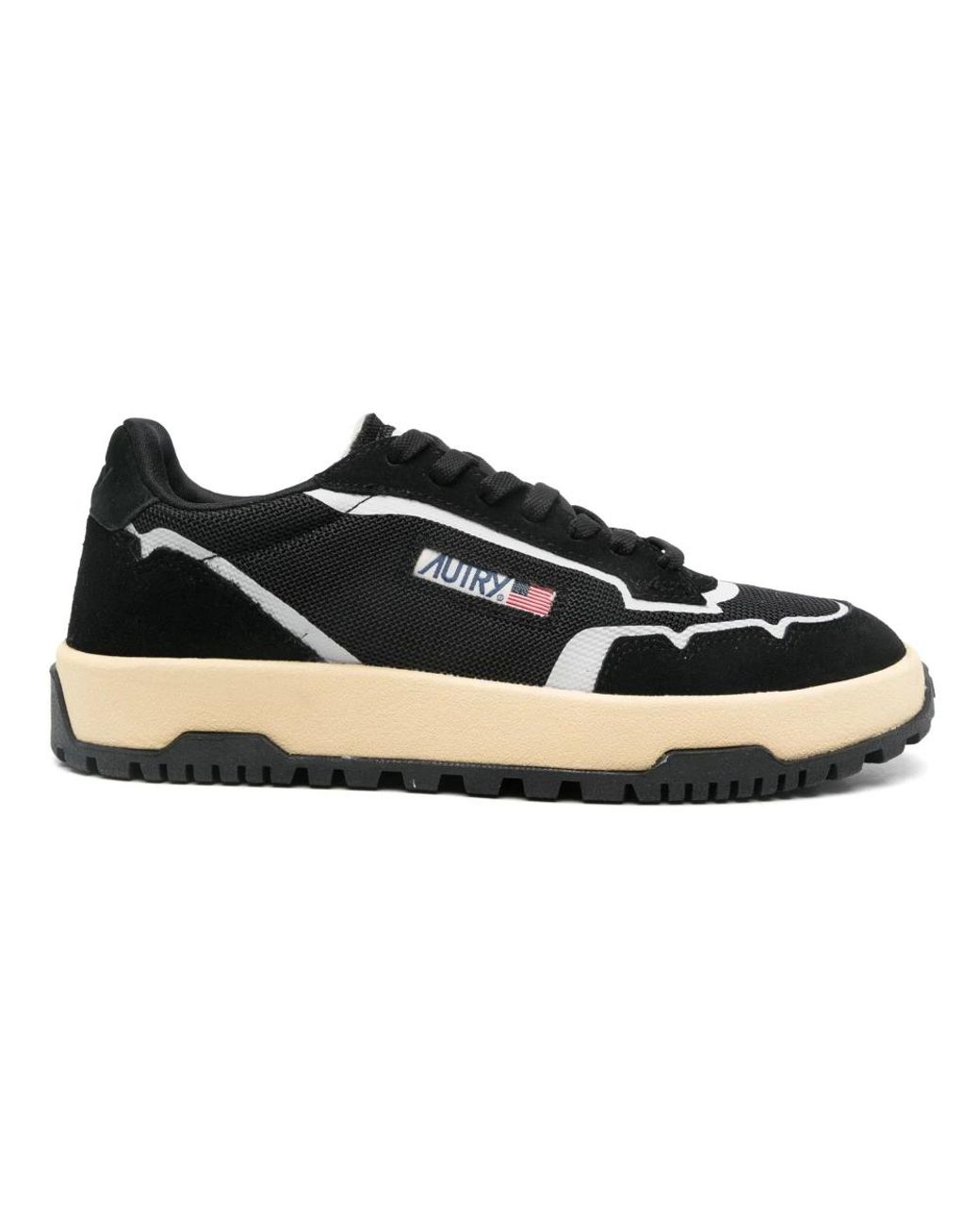 Autry Schoenen ,Zwart ,Katoen Wildpace Sneakers in het Black voor heren