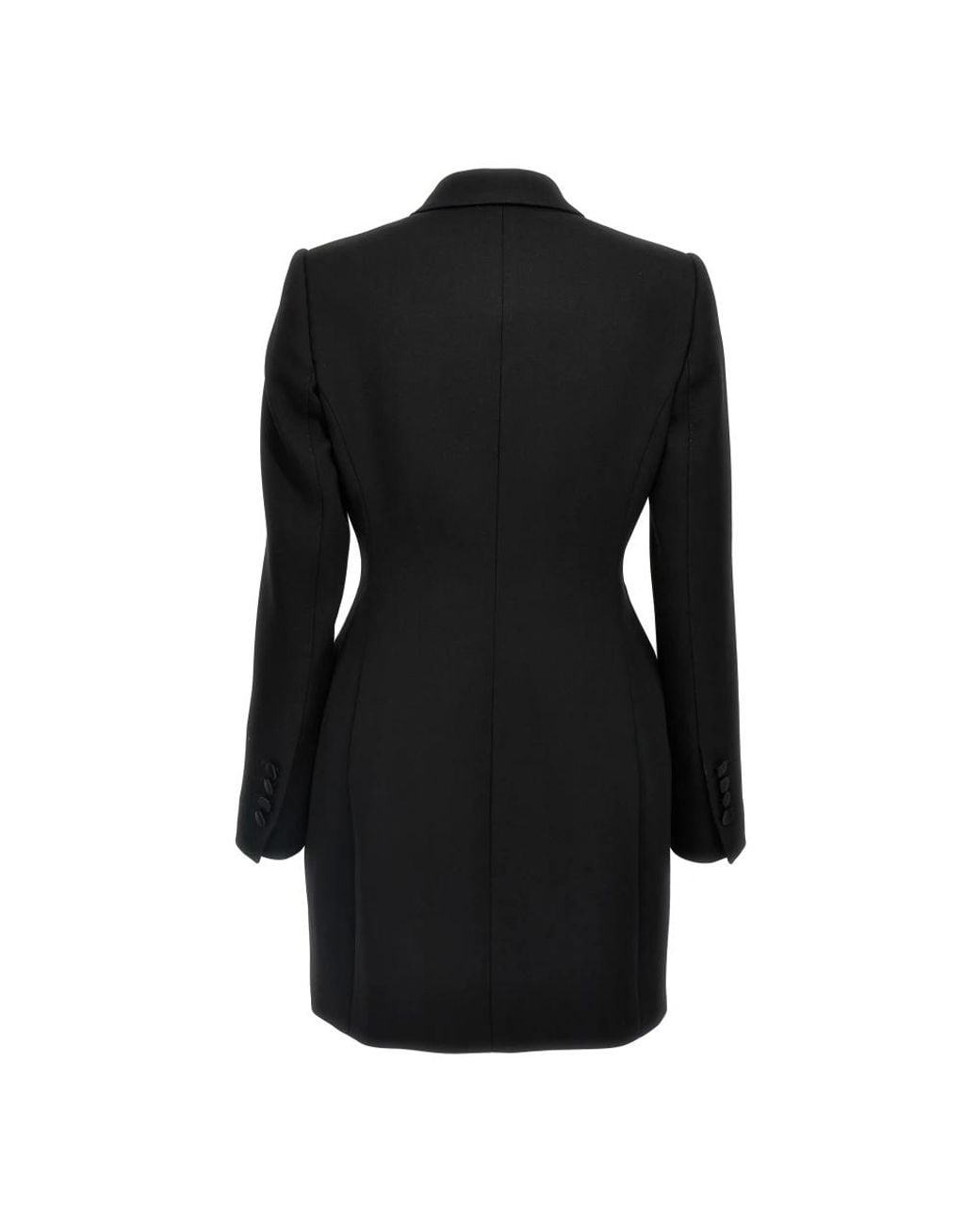 Dolce & Gabbana Black Double-Breasted Coats