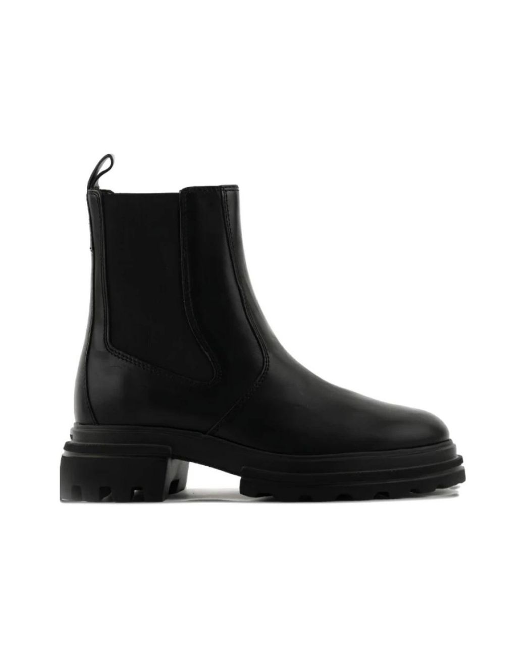 Hogan Black Chelsea Boots