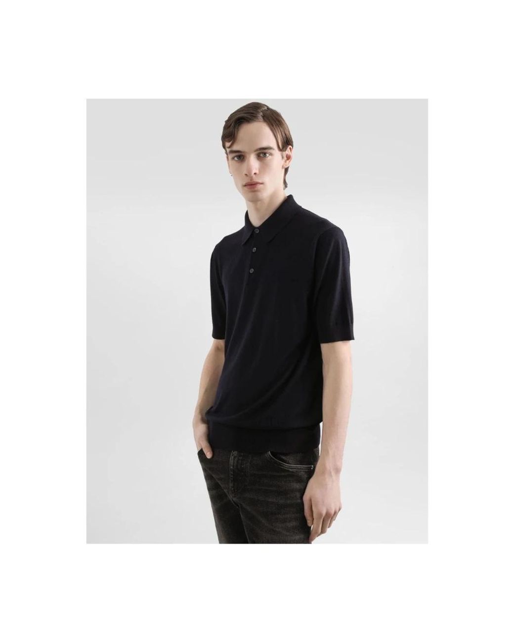 Dolce & Gabbana Blue Round-Neck Knitwear for men