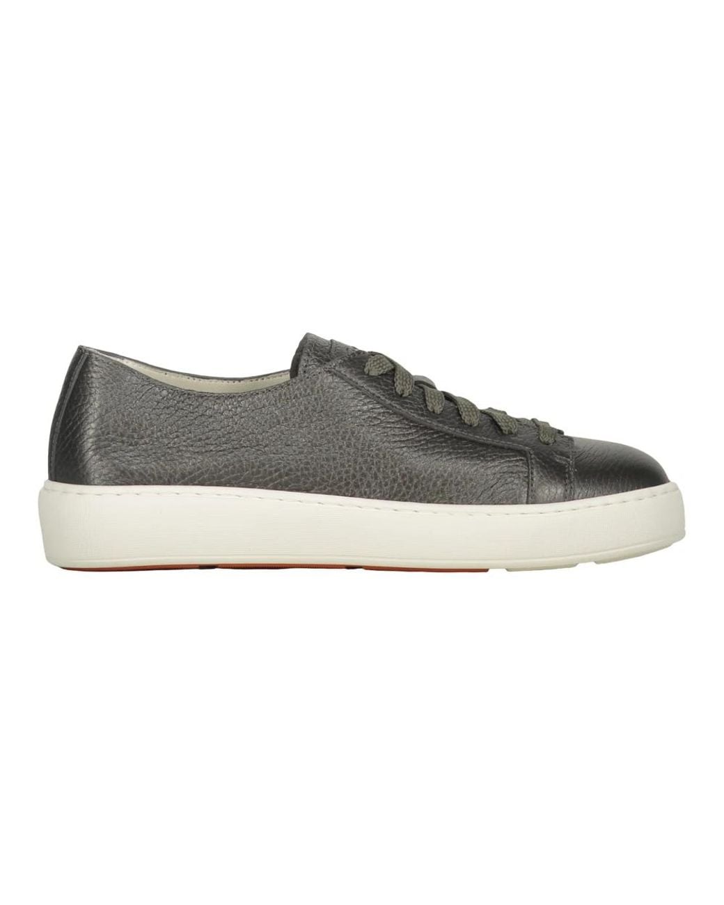 Santoni Gray Sneakers