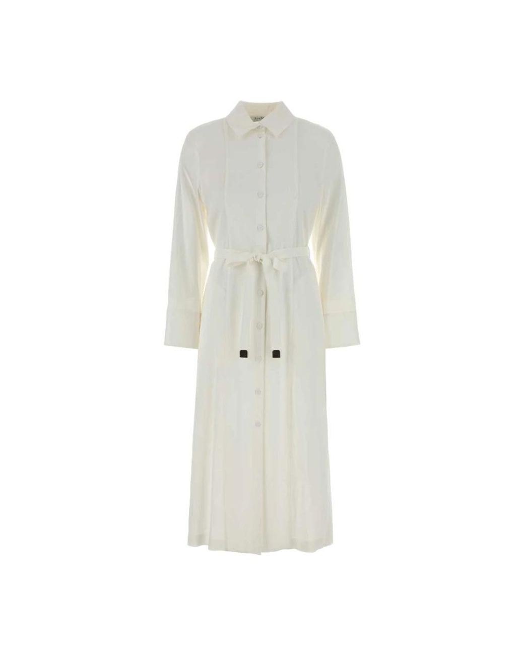 Max Mara White Shirt Dresses