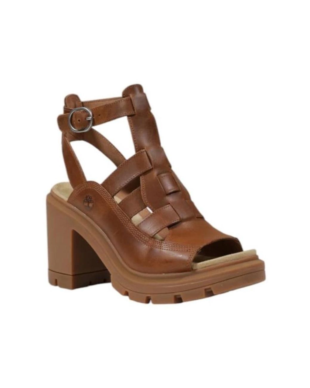 Timberland Brown High Heel Sandals