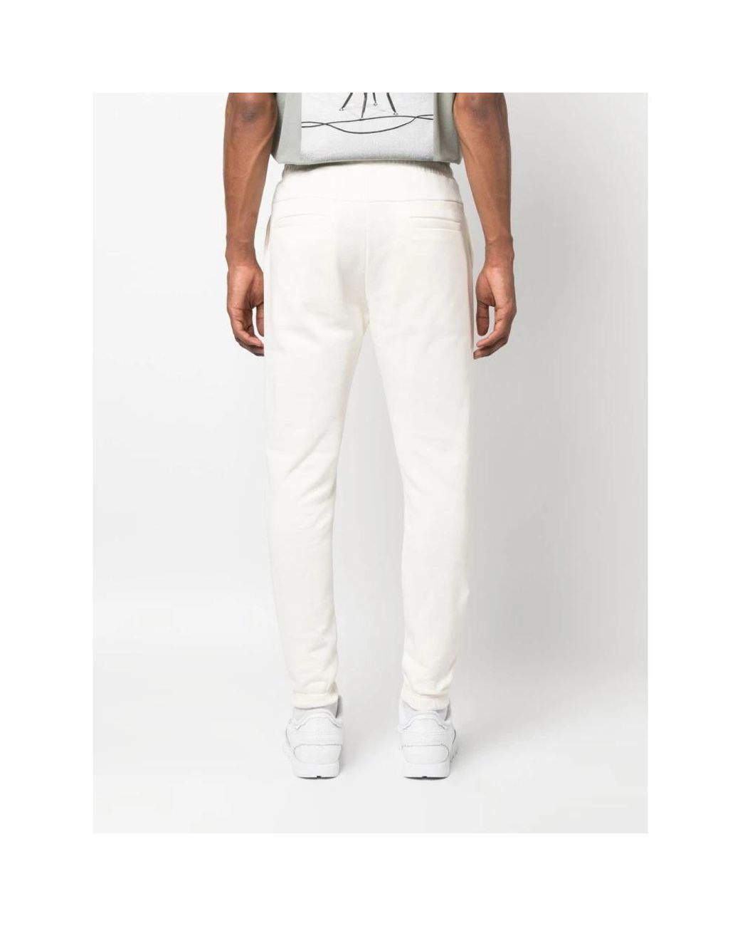 Low Brand White Sweatpants for men
