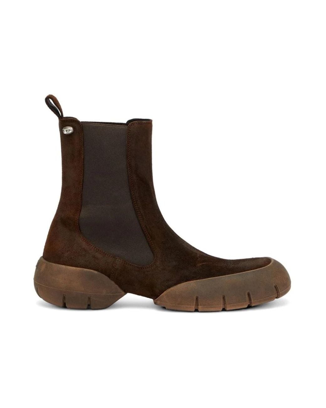 DIESEL Brown Chelsea Boots for men