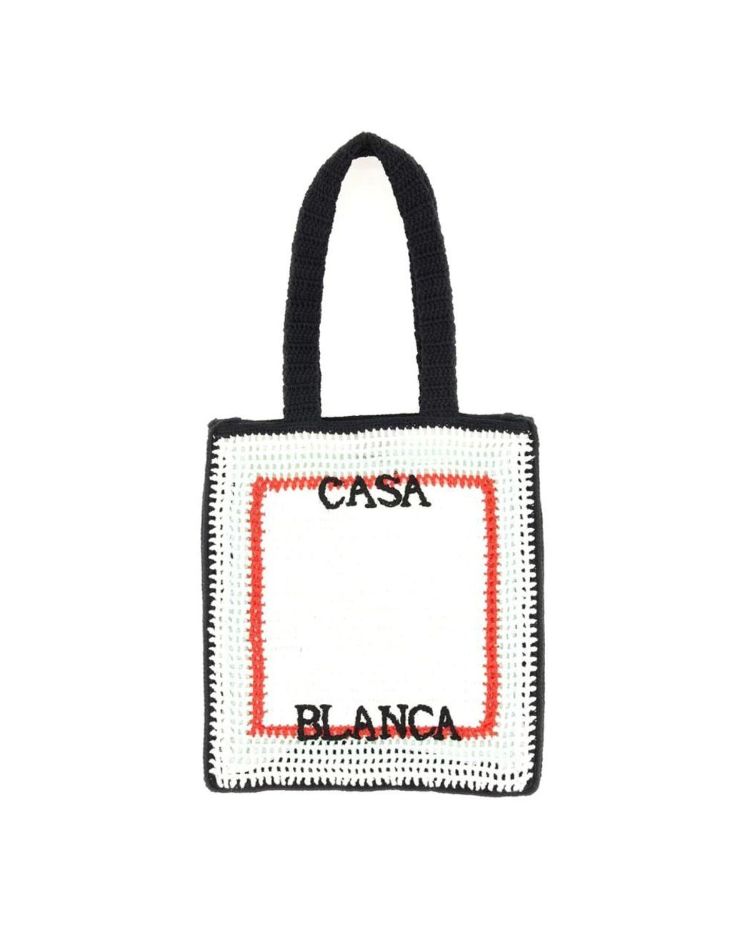 Casablanca White Shopping Bags for men